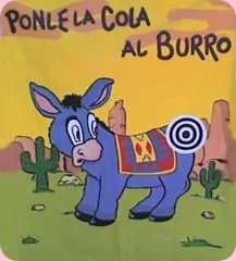 El tradicional juego ponle la cola al burro, pero versión Fresita! El tradicional juego ponle la cola al burro, pero versión Fresita!