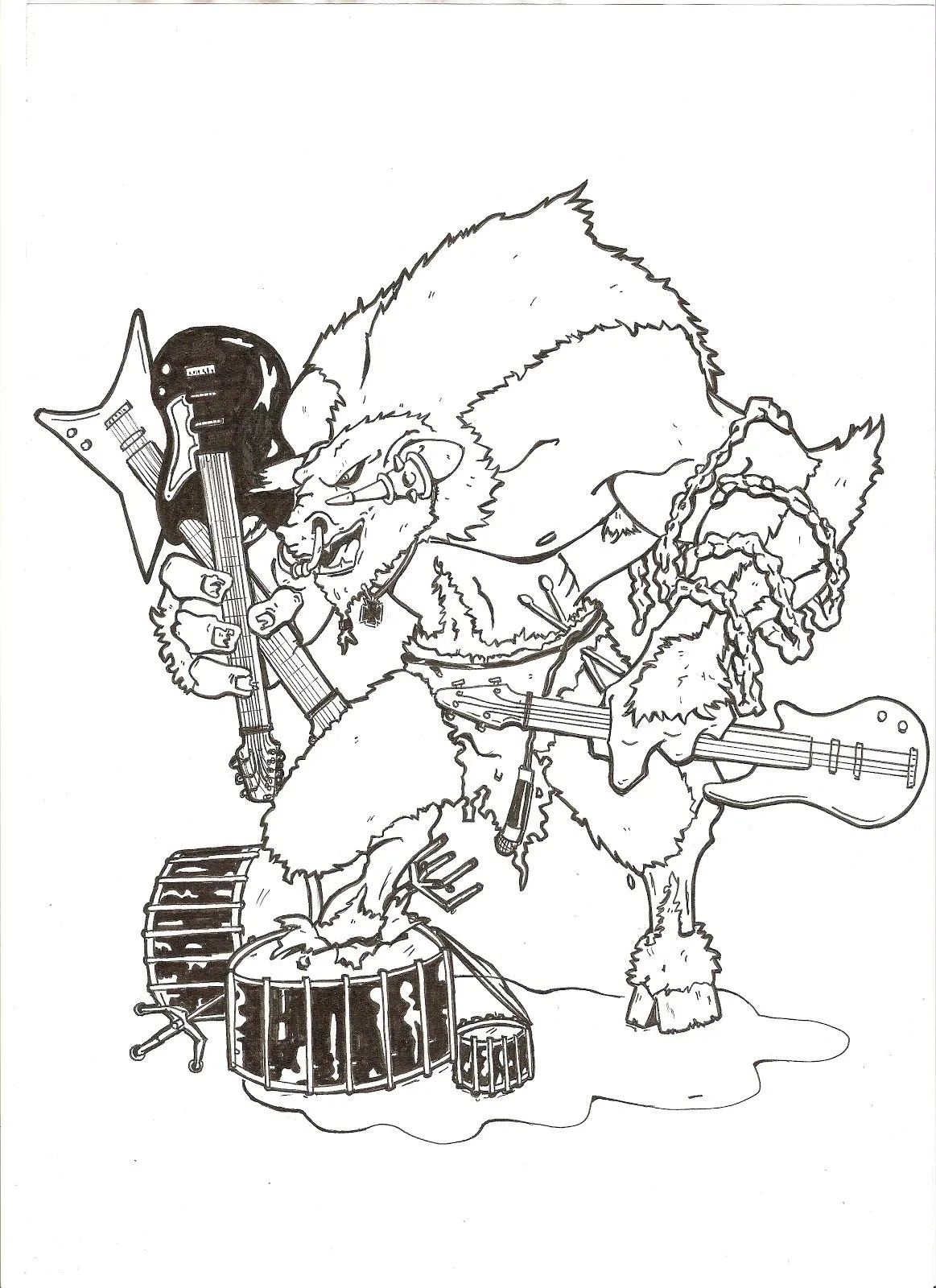 La tragicomedia de un lapiz: El minotauro heavy