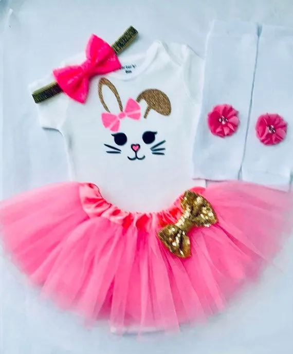 Traje de conejita de Pascua Vestido rosa y dorado de Pascua - Etsy México Traje de conejita de Pascua Vestido rosa y dorado de Pascua - Etsy México