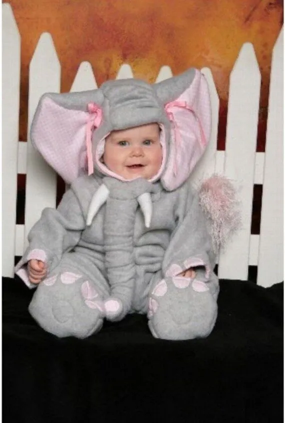 Traje del elefante del niño polar Jumpsuit con por irishandmore