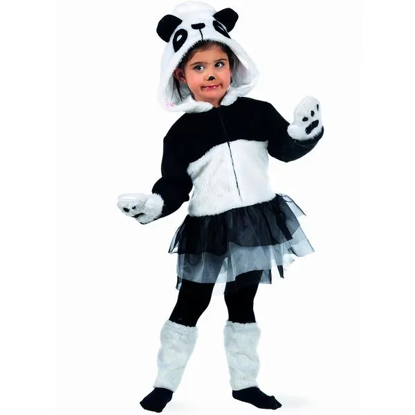 Disfraz de oso panda casero - Imagui