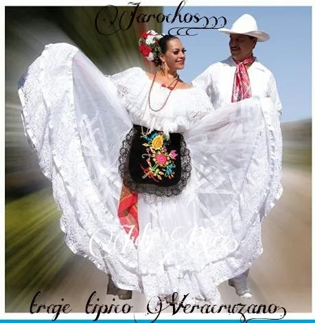 Traje regional de veracruz - Imagui