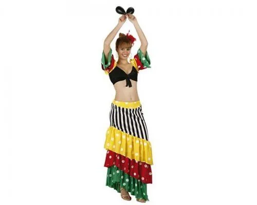 Disfraz_de_rumbera_multicolor_ ...