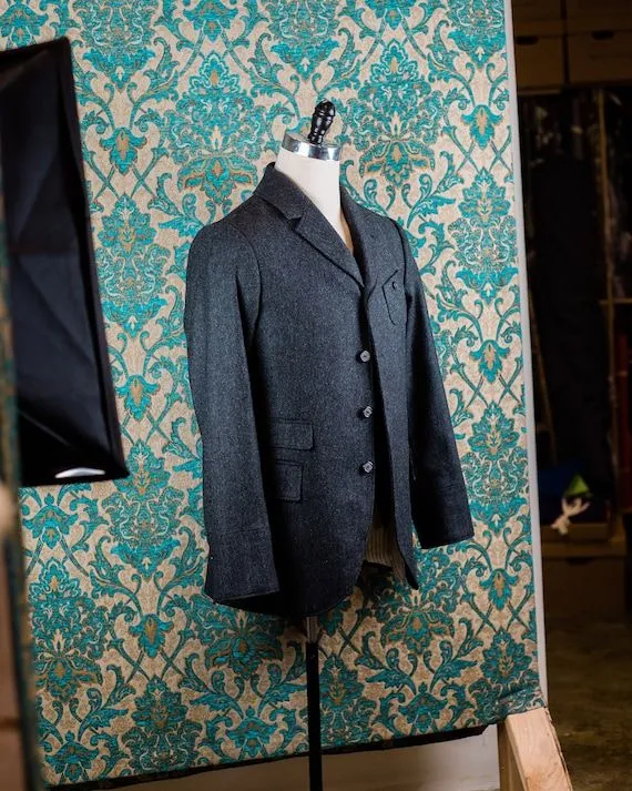 El traje de saco clásicoen tweed de espiga - Etsy México El traje de saco clásicoen tweed de espiga - Etsy México
