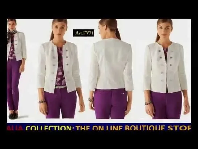TRAJE SASTRE PARA MUJER 2015 - YouTube