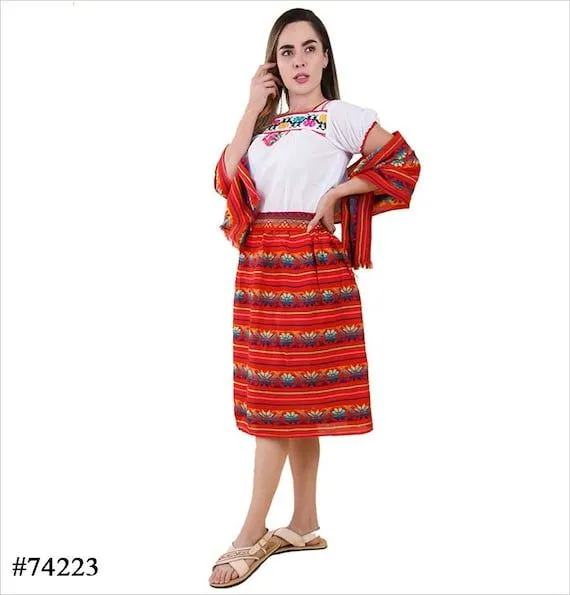 Traje Tipico Bordado de Indita Rojo / Red Indita Vestido - Etsy México Traje Tipico Bordado de Indita Rojo / Red Indita Vestido - Etsy México