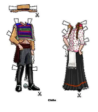 Traje tipico Chile - Imagui