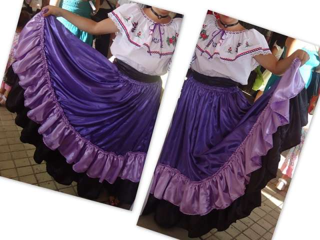 Traje tipico costarricense - mujer alquiler o venta - Santa ...