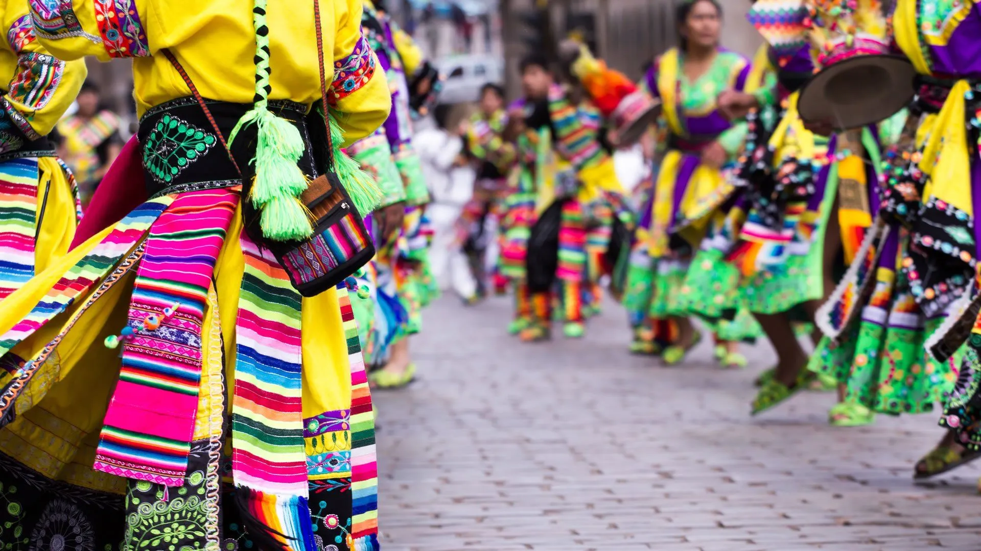 Traje típico de la región andina