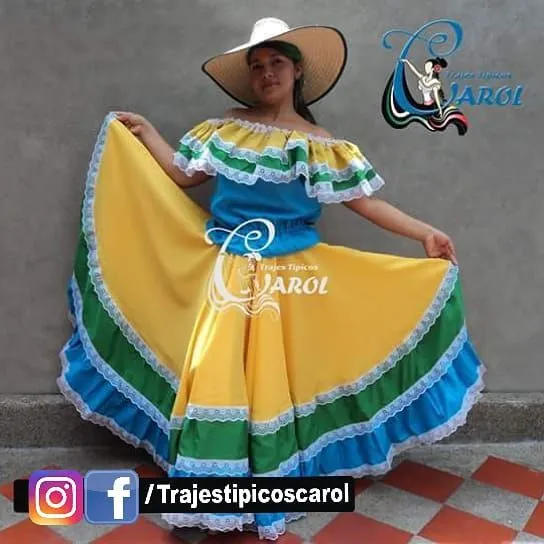 Traje típico región pacífica- | Traje típico, Trajes, Danzas Traje típico región pacífica- | Traje típico, Trajes, Danzas