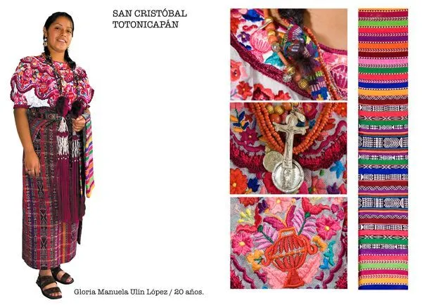 Traje típico de San Cristóbal, Totonicapan | Guatemala Huipil ... Traje típico de San Cristóbal, Totonicapan | Guatemala Huipil ...