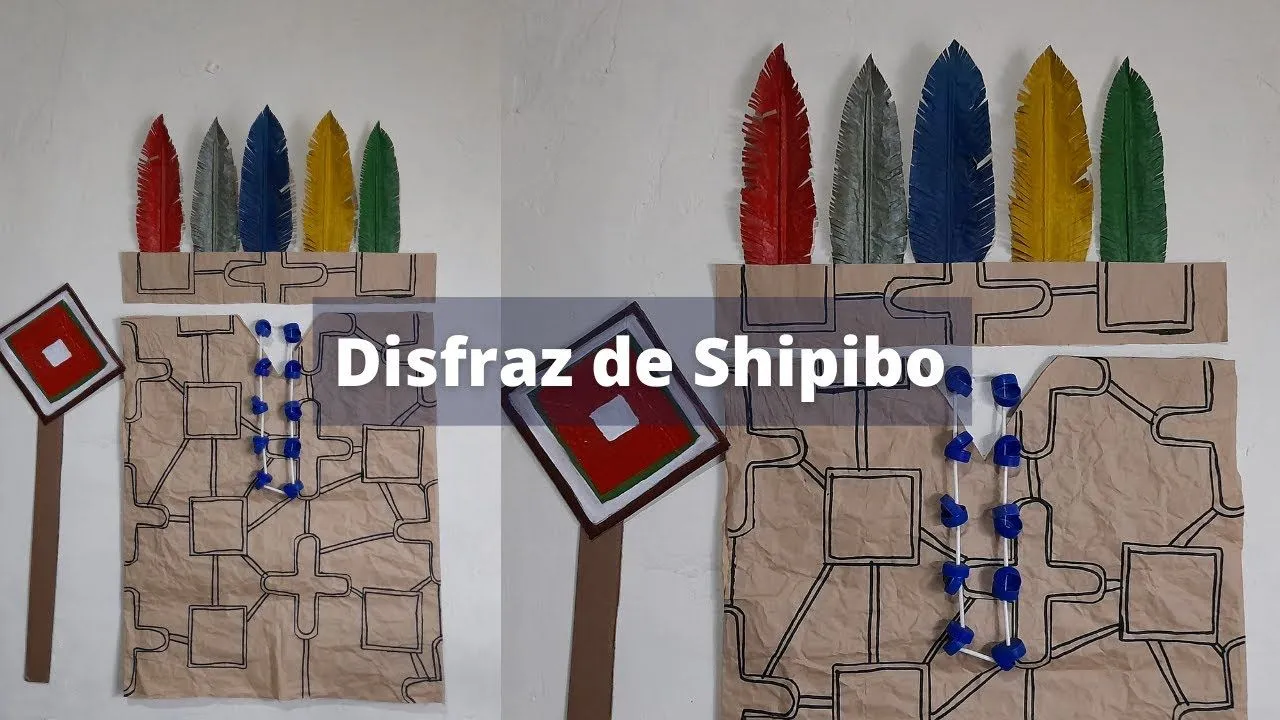Como hacer un traje típico selva peruana Shipibo fácil y rápido♻ Como hacer un traje típico selva peruana Shipibo fácil y rápido♻