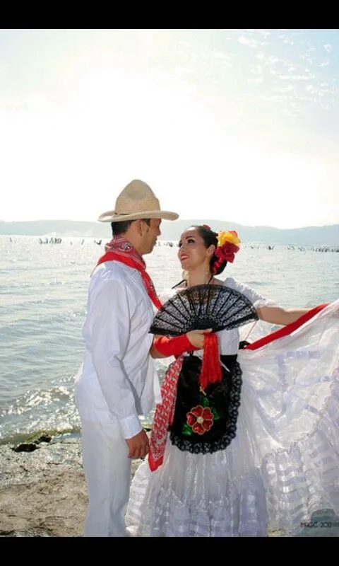 Traje Tipico de Veracruz. | Mid 1800 Mexico | Pinterest