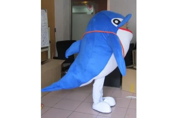 Trajes animales de la mascota del delfín de los adultos para los ... Trajes animales de la mascota del delfín de los adultos para los ...