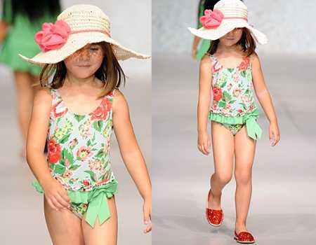 Trajes de baño para niñas: preparando el verano 2012 | Planeta Niñas