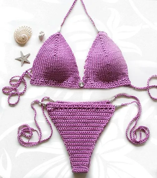 Trajes de baño tejidos a crochet | Manualidades Trajes de baño tejidos a crochet | Manualidades
