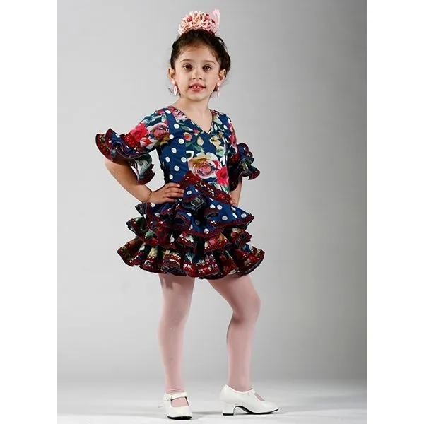 Moda flamenca 2016 en trajes de flamenca niña desde 49 € - El Rocío Moda flamenca 2016 en trajes de flamenca niña desde 49 € - El Rocío