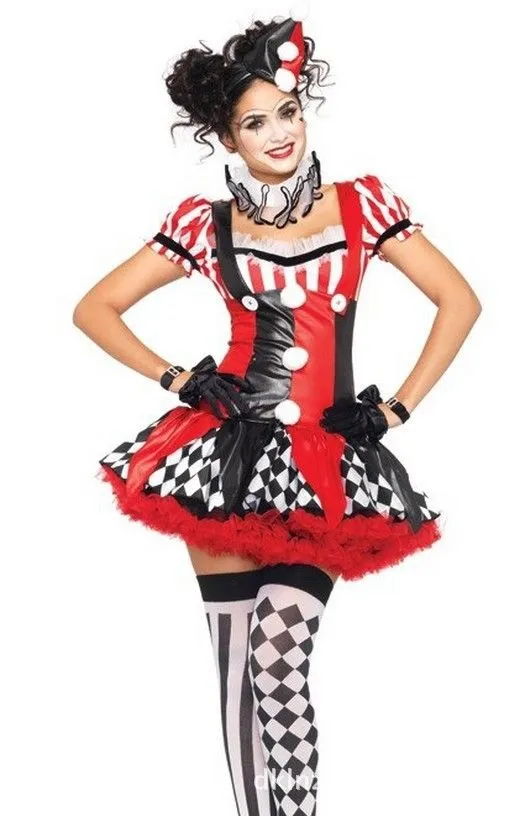 Trajes De Halloween Del Circo - Compra lotes baratos de Trajes De ...