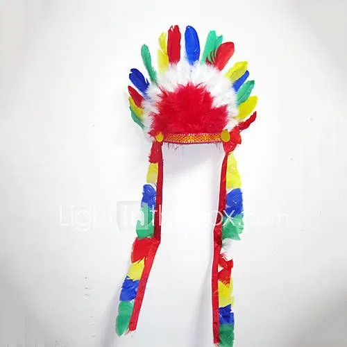 Trajes pluma multicolor indio Celada - USD $ 6.99 Trajes pluma multicolor indio Celada - USD $ 6.99