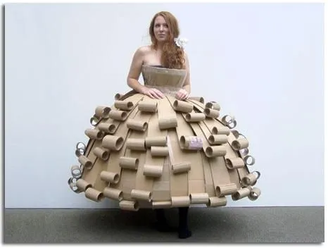 Trajes de reciclable para niño - Imagui