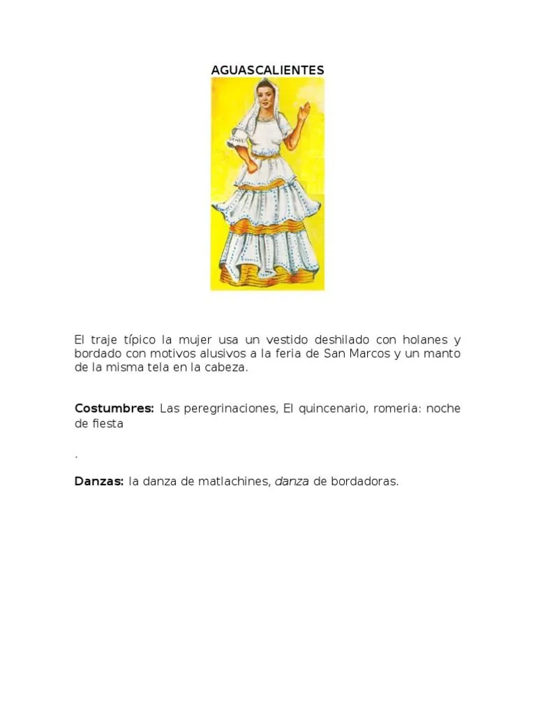 Trajes Regionales de México | PDF | Traje (ropa) | Bordado Trajes Regionales de México | PDF | Traje (ropa) | Bordado