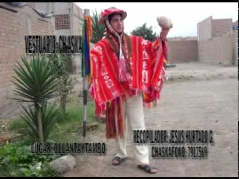 TRAJES TIPICOS CHASKA PERU - YouTube