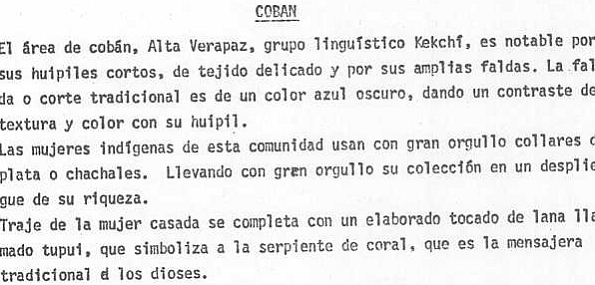 Trajes típicos de los departamentos de Guatemala - Monografias.