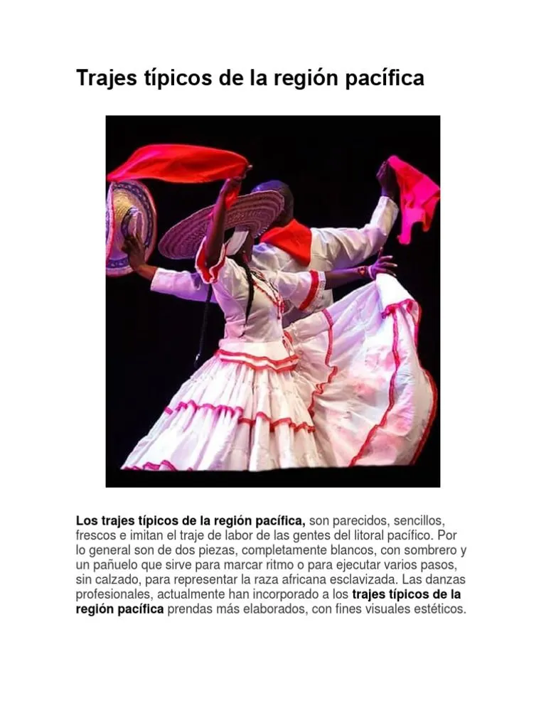 Trajes Típicos de La Región Pacífica Claudia | PDF | Traje (ropa) | Camisa Trajes Típicos de La Región Pacífica Claudia | PDF | Traje (ropa) | Camisa