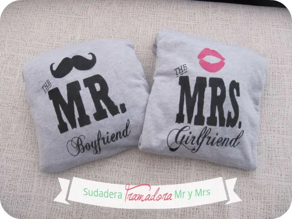 tramadora: Sudadera Tramadora: MrMrs
