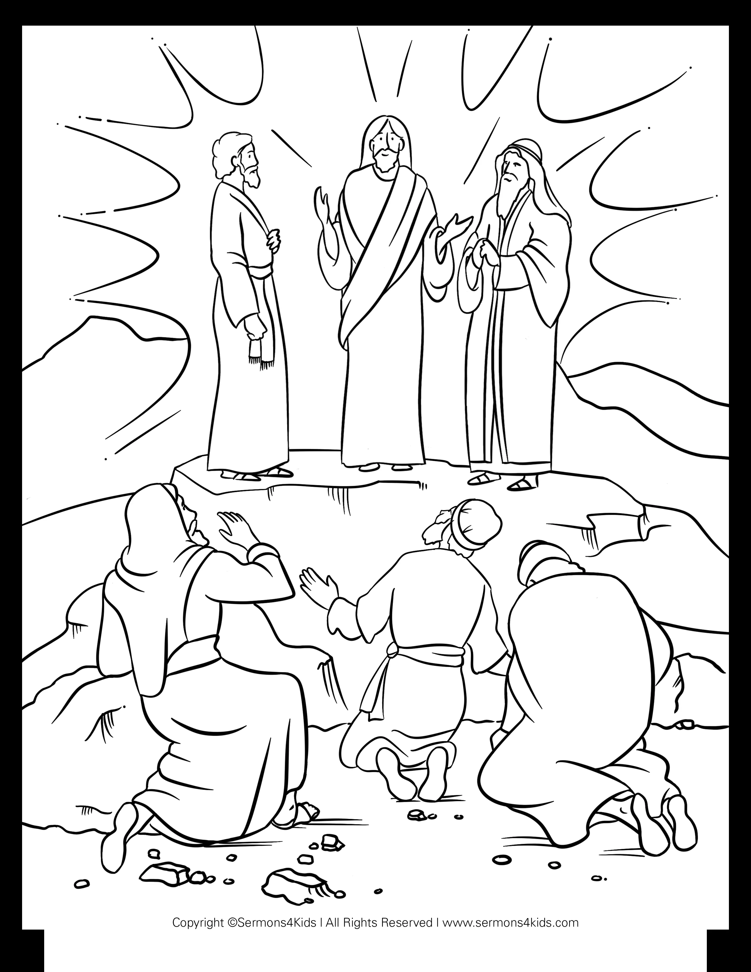La transfiguración | Sermones para Niños del Sermons4Kids.com | Sermon... La transfiguración | Sermones para Niños del Sermons4Kids.com | Sermon...