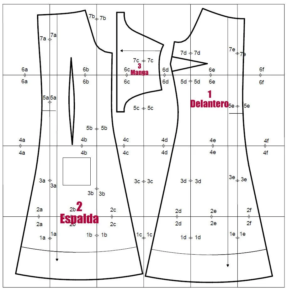 Transformación Vestido 127 Burda en Blusa, Patrón Gratis. Parte I ... Transformación Vestido 127 Burda en Blusa, Patrón Gratis. Parte I ...