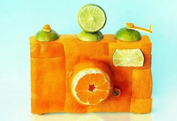 Transformando frutas y verduras en objetos cotidianos ...