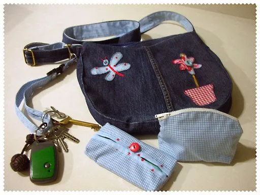 Cómo transformar unos jeans en una bolsa para tu portátil ...