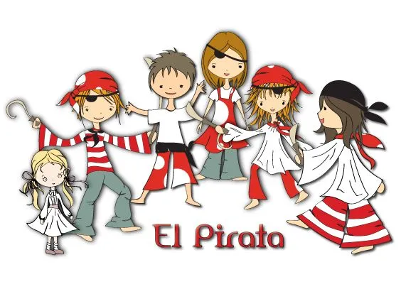 Niños disfrazados de piratas - Imagui