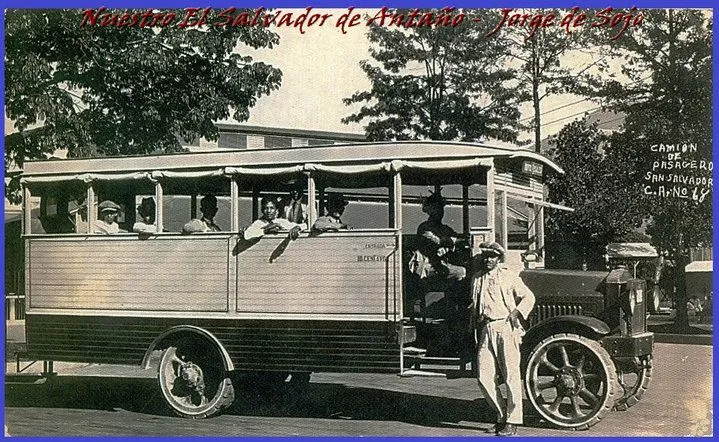 Transporte de El Salvador - Buses antiguos [Fotos] | Guía ...