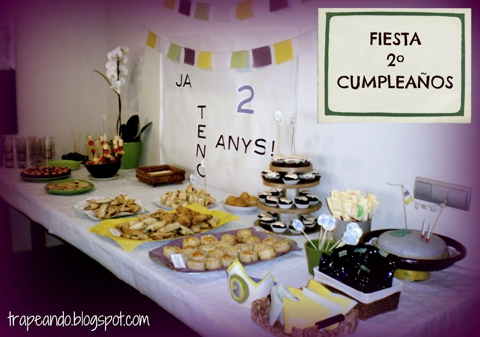 Trapeando: hilos y trapos: COMIDA PARA CUMPLEAÑOS I Trapeando: hilos y trapos: COMIDA PARA CUMPLEAÑOS I