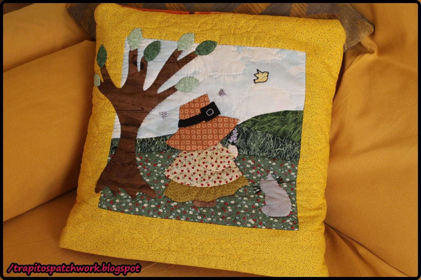 Trapitos patchwork: Cojines-
