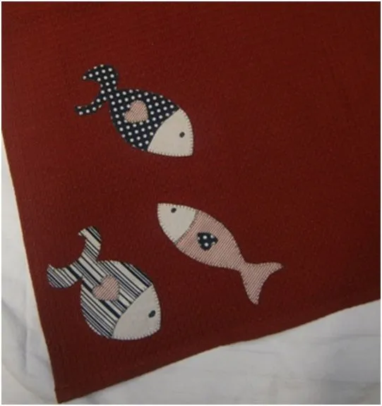 Trapo de cocina modelo Peces de patchwork - Patrones: Catálogo de ... Trapo de cocina modelo Peces de patchwork - Patrones: Catálogo de ...