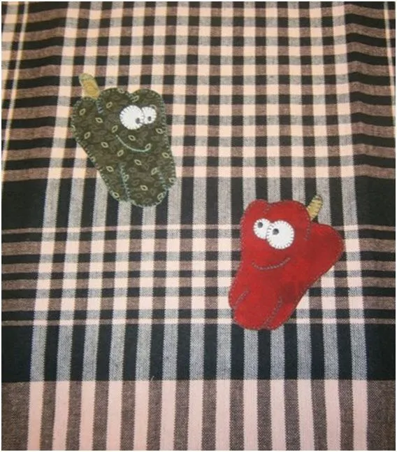 Trapo de cocina modelo Pimientos de patchwork - Patrones: Catálogo ... Trapo de cocina modelo Pimientos de patchwork - Patrones: Catálogo ...