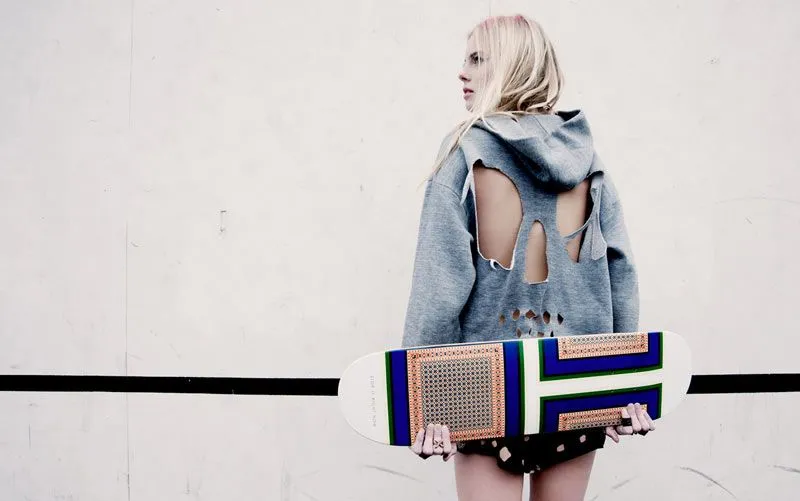 OutsaPop Trashion ::: DIY fashion by Outi Pyy :::: Skater girl