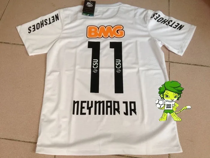 Trasporto libero NEYMAR bianco 11 della Tailandia di qualità del ...