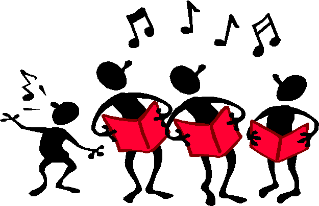 Caricatura de niños cantando - Imagui