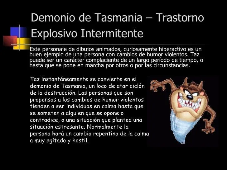 Trastornos de caricaturas1