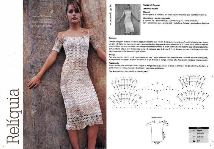 TRATANDO DE TEJER: VESTIDO TEJIDO BCO