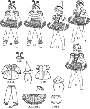 Molde de disfraz de Minnie - Imagui