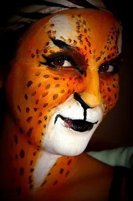 Trato o truco: maquillaje de leopardo