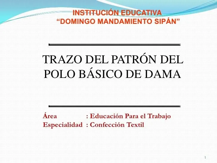 Trazo De Polo BáSico De Dama