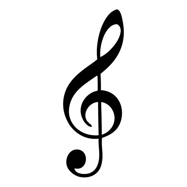 Treble Clef | Free Images at Clker.com - vector clip art online ...