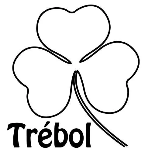 TREBOL DIBUJOS PARA COLOREAR | Dibujos para colorear TREBOL DIBUJOS PARA COLOREAR | Dibujos para colorear