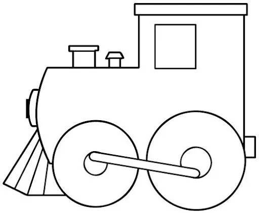 Dibujos de maquinas de tren para colorear - Imagui